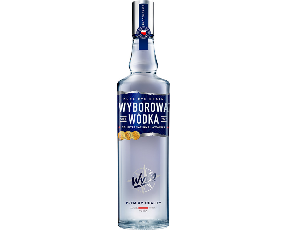 bouteille de wybo : vodka wyborowa